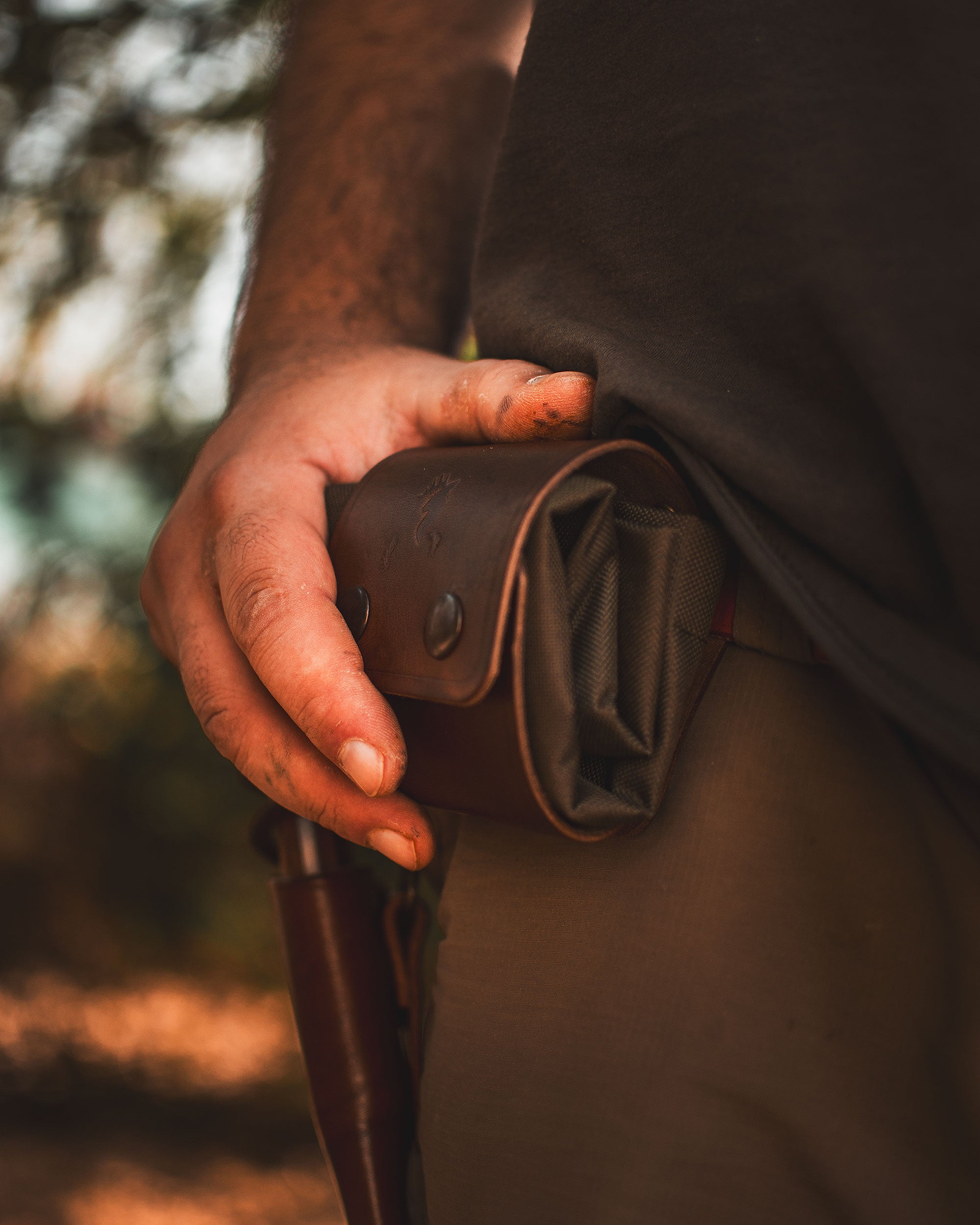 Embracing the Wilderness: The Bushcraft Foraging Belt Bag The Wild Buck