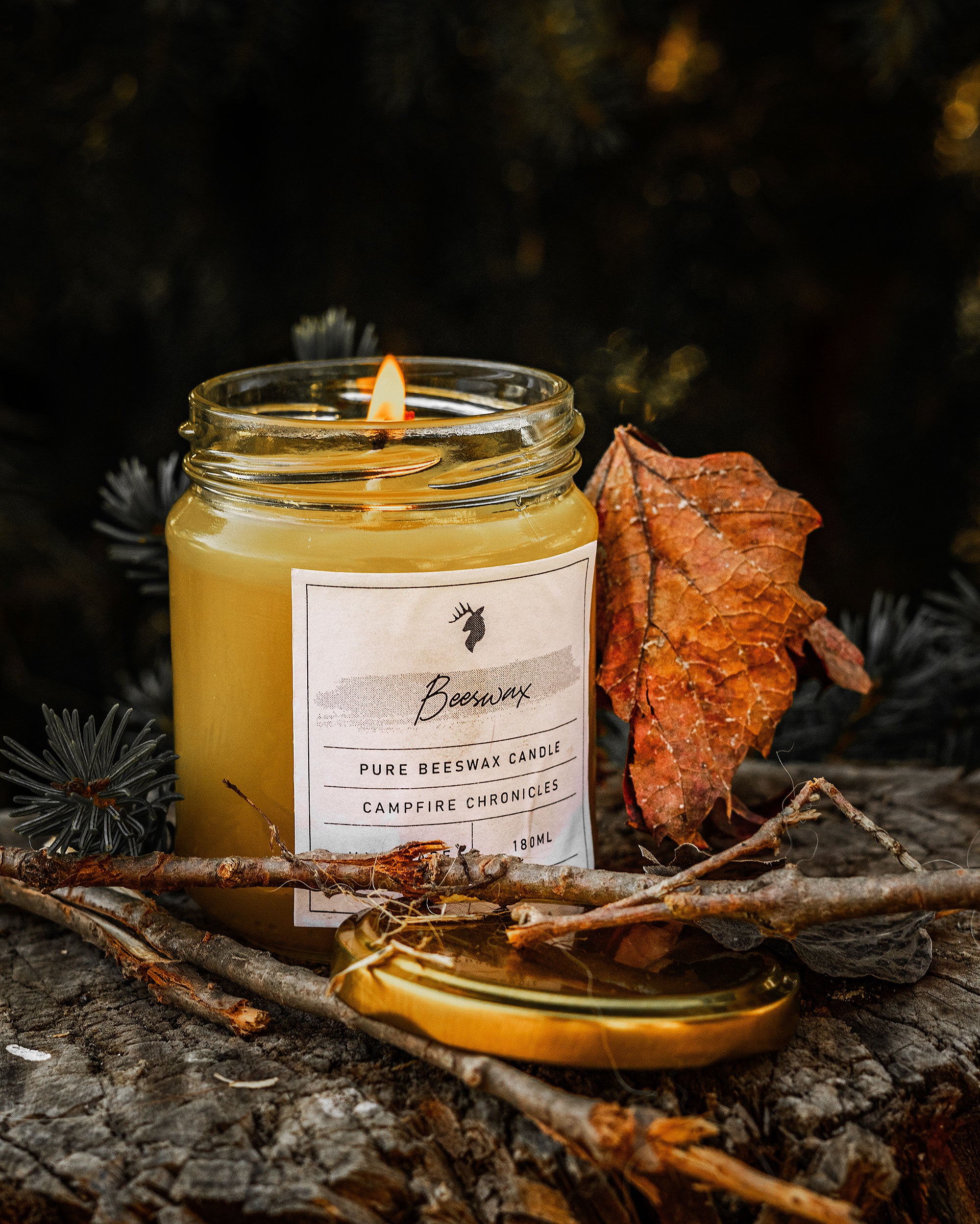 Embrace the Wild with Jar Scented Candles: Camping Chronicles The Wild Buck