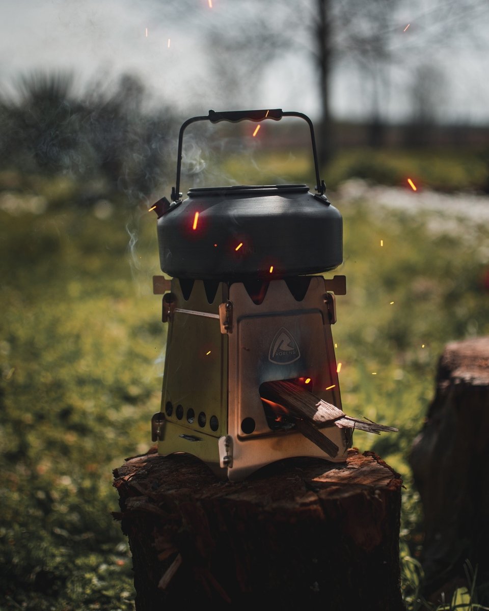 Using Foldable Camping Stove The Wild Buck