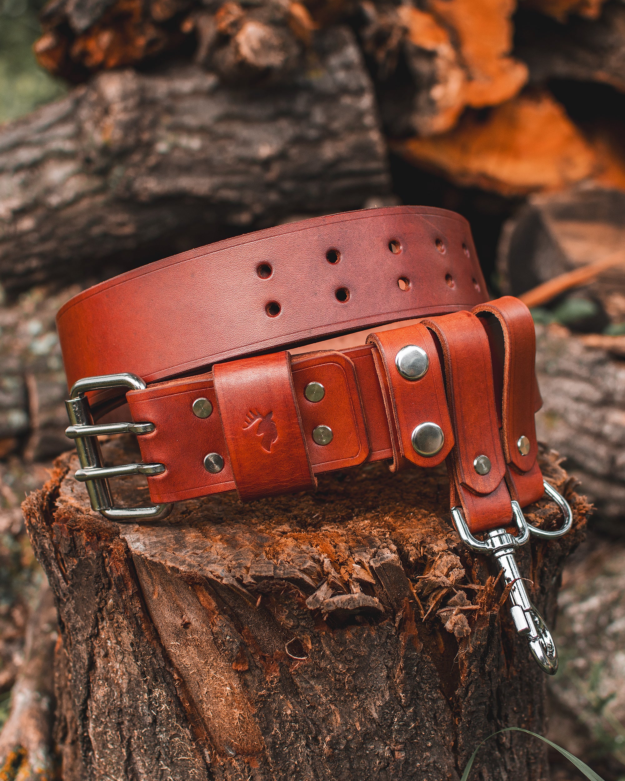 Double Prong Bushcraft Utility Belt The Wild Buck