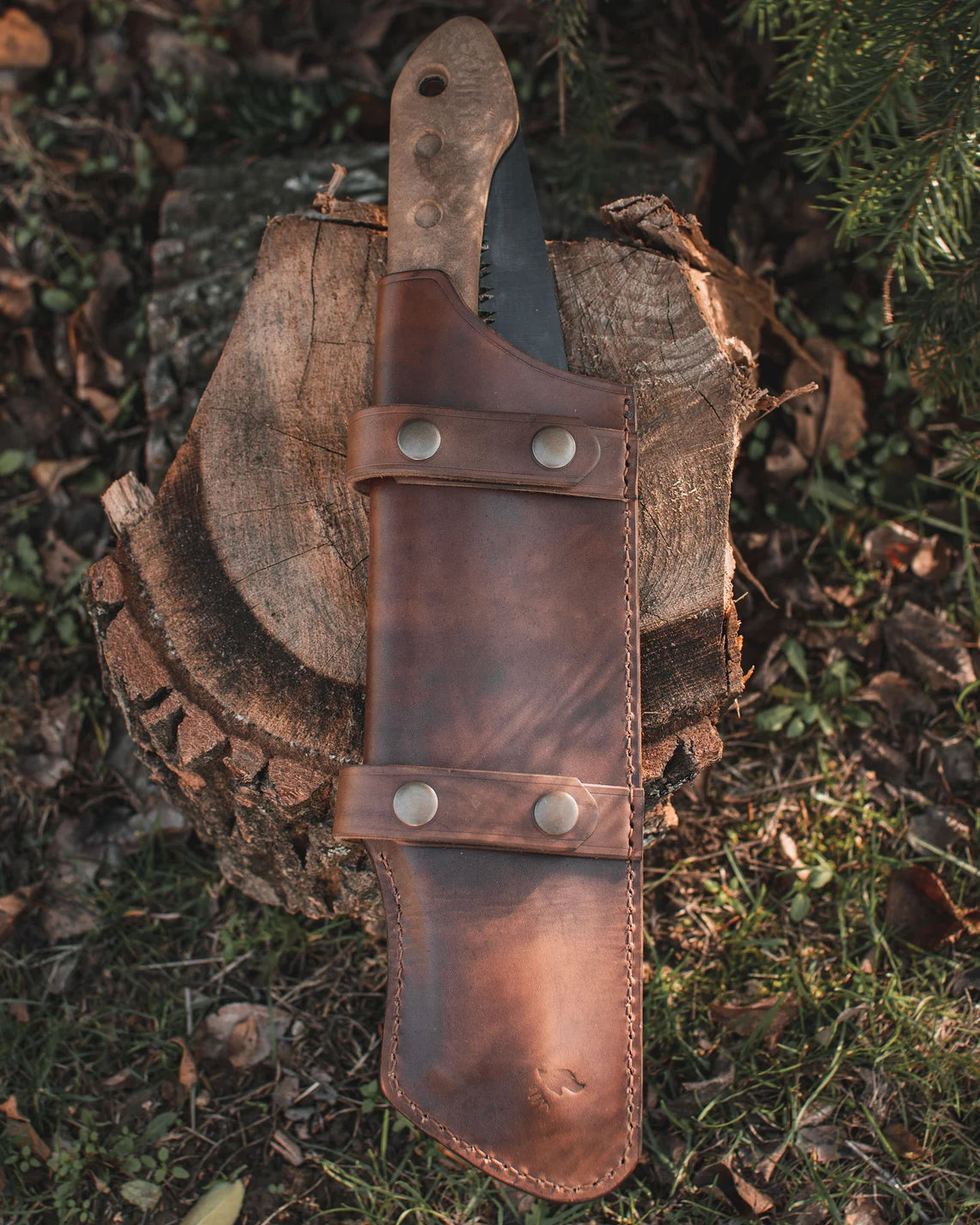 Leather Horizontal Sheath for Silky BigBoy 2000