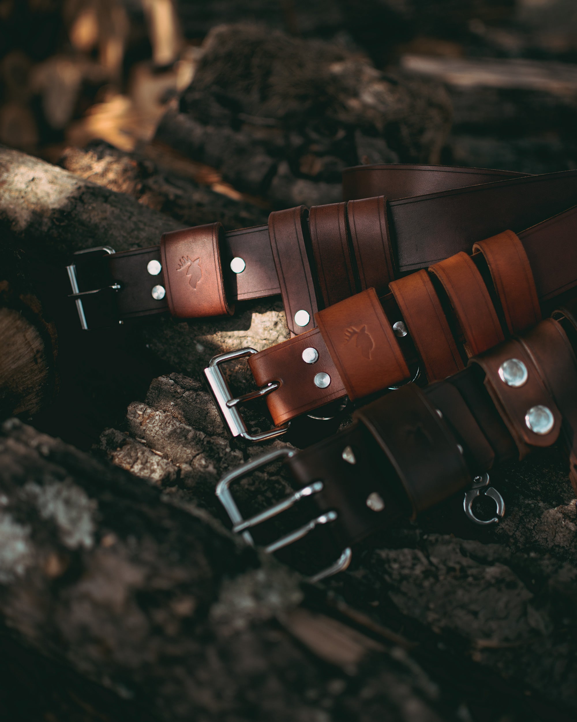 Bushcraft Leather Belt