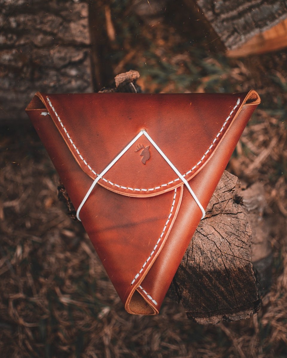 Bushcraft Leather Tripod Seat The Wild Buck