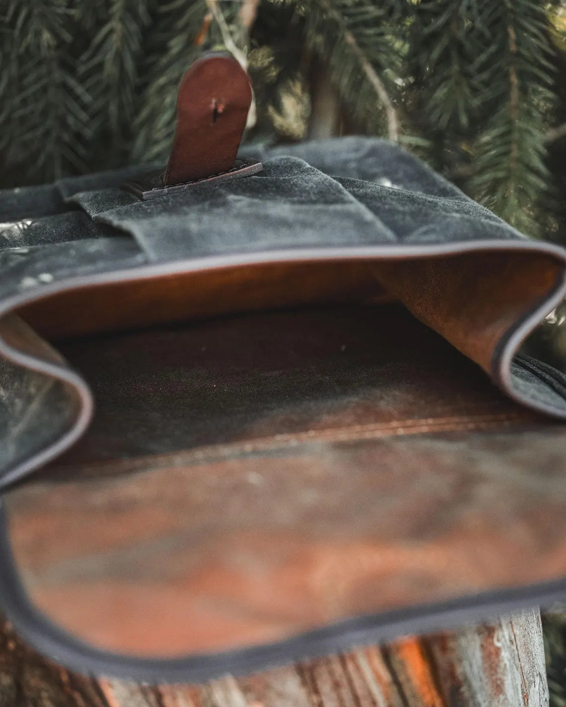 Outdoor Waxed Canvas Belt Pouch