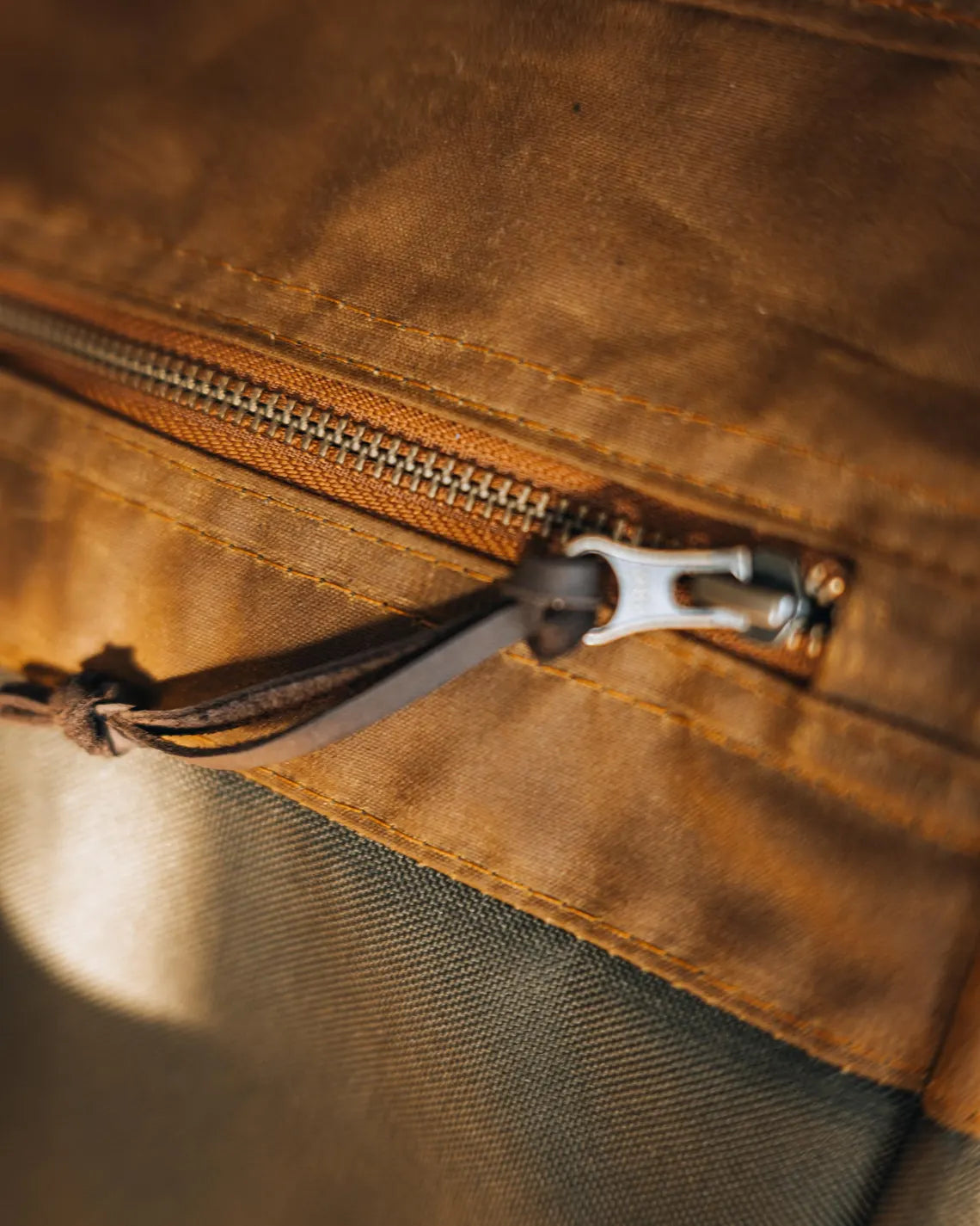 Oilskin Outdoor Roll Top Backpack in Coyote Desert
