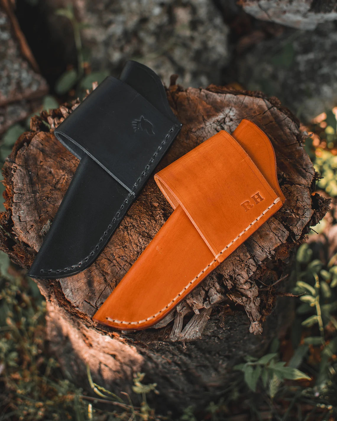 Leather Scout Carry Bushcraft Sheath