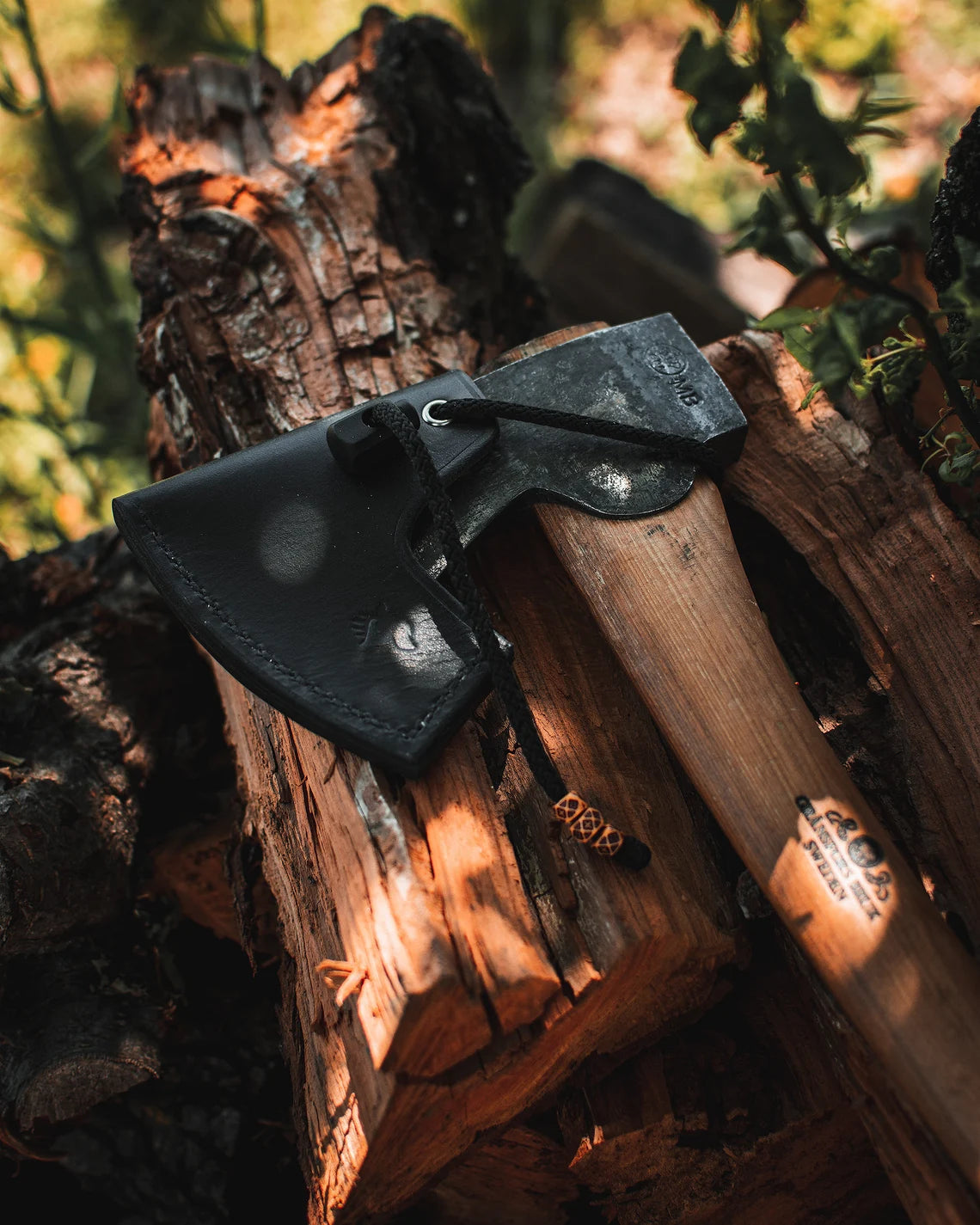 Universal Leather Axe Sheath for 8cm Blades