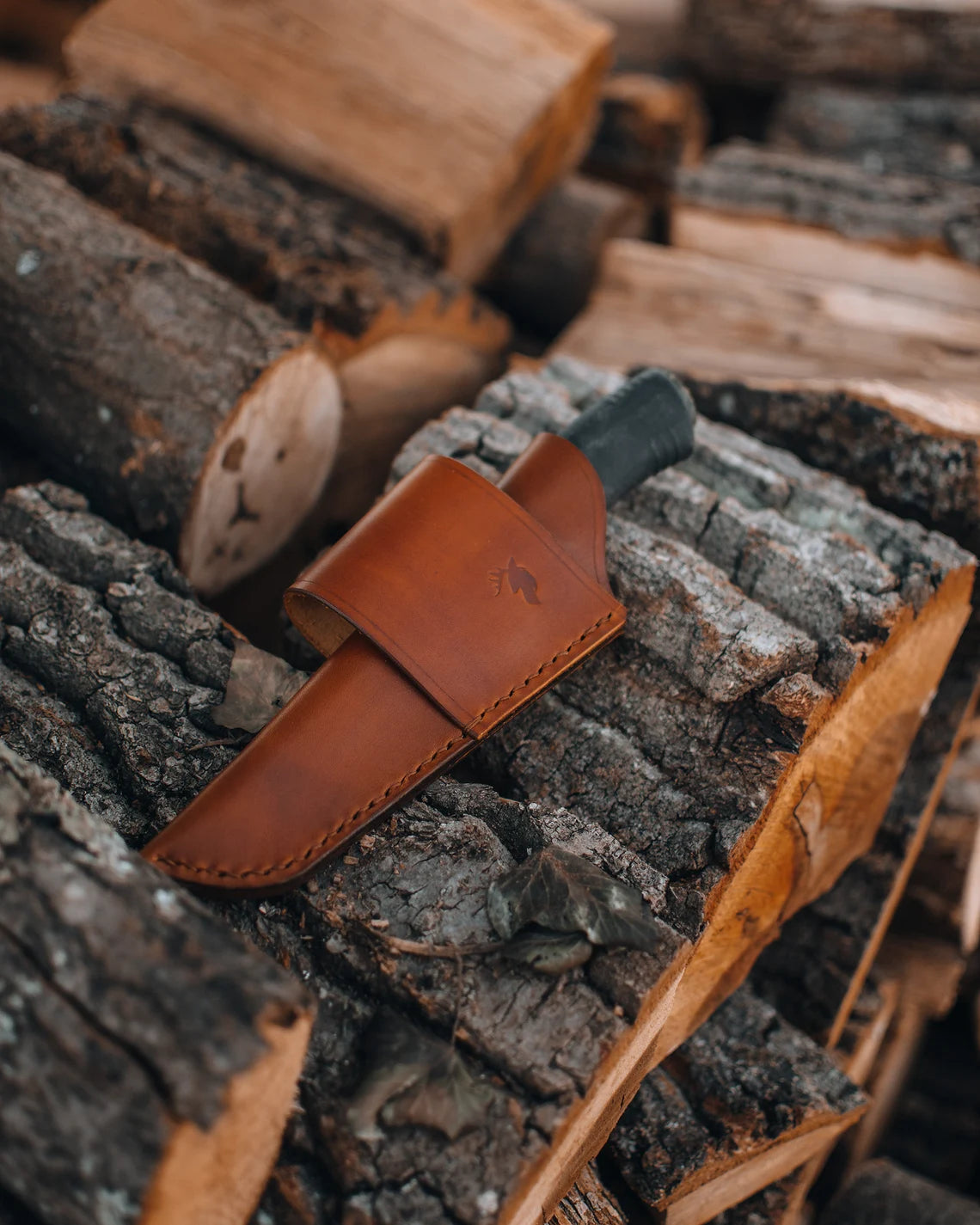 Leather Scout Carry Bushcraft Sheath