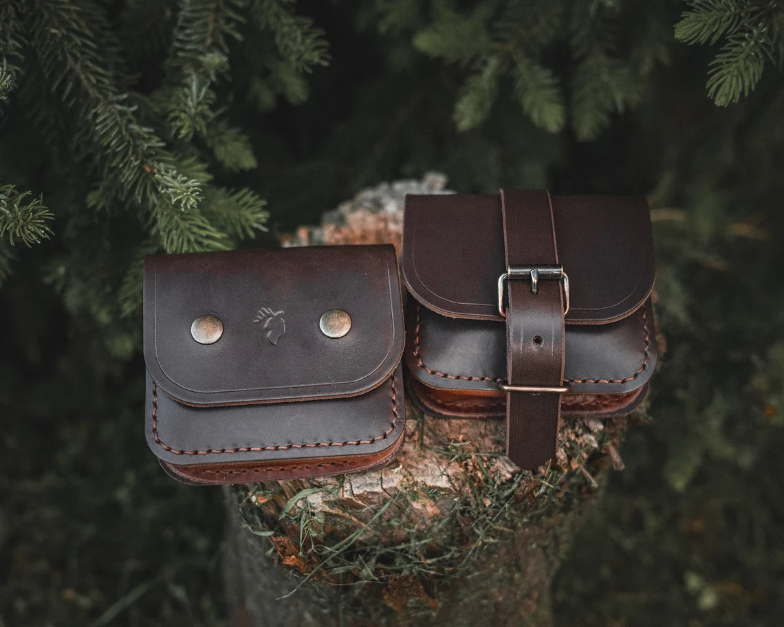 Bushcraft Leather Belt Bag