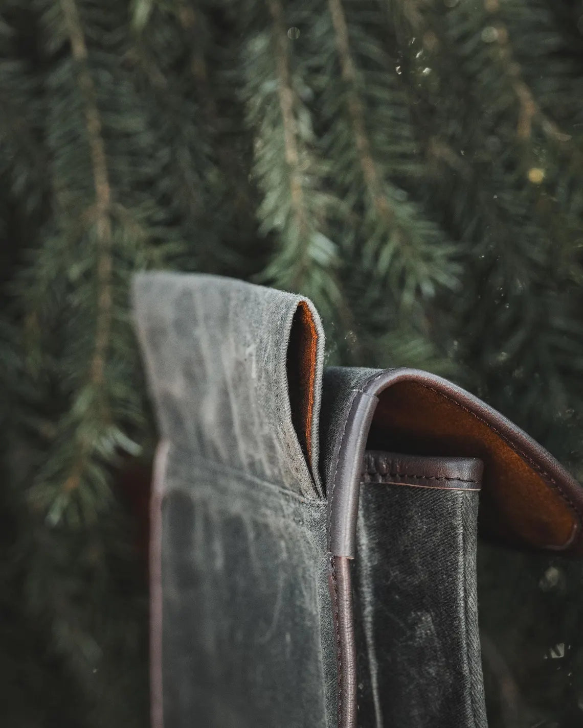 Outdoor Waxed Canvas Belt Pouch
