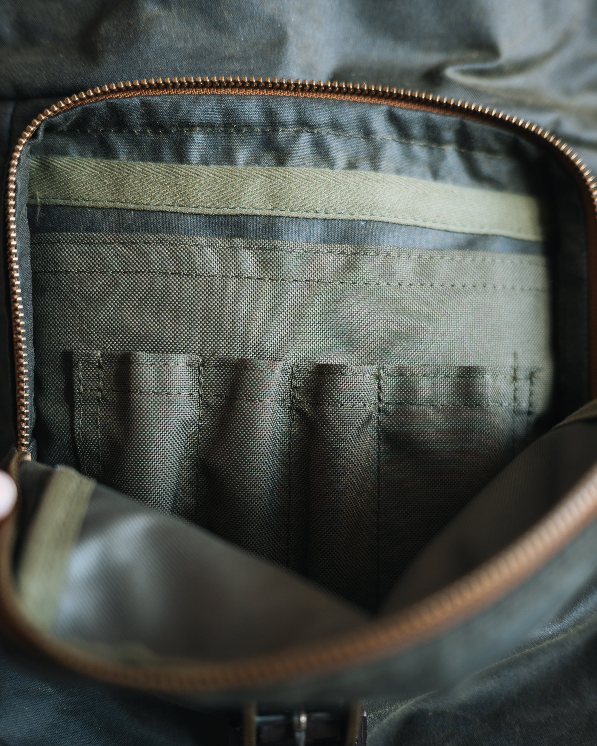 Waxed Canvas Oilskin Satchel