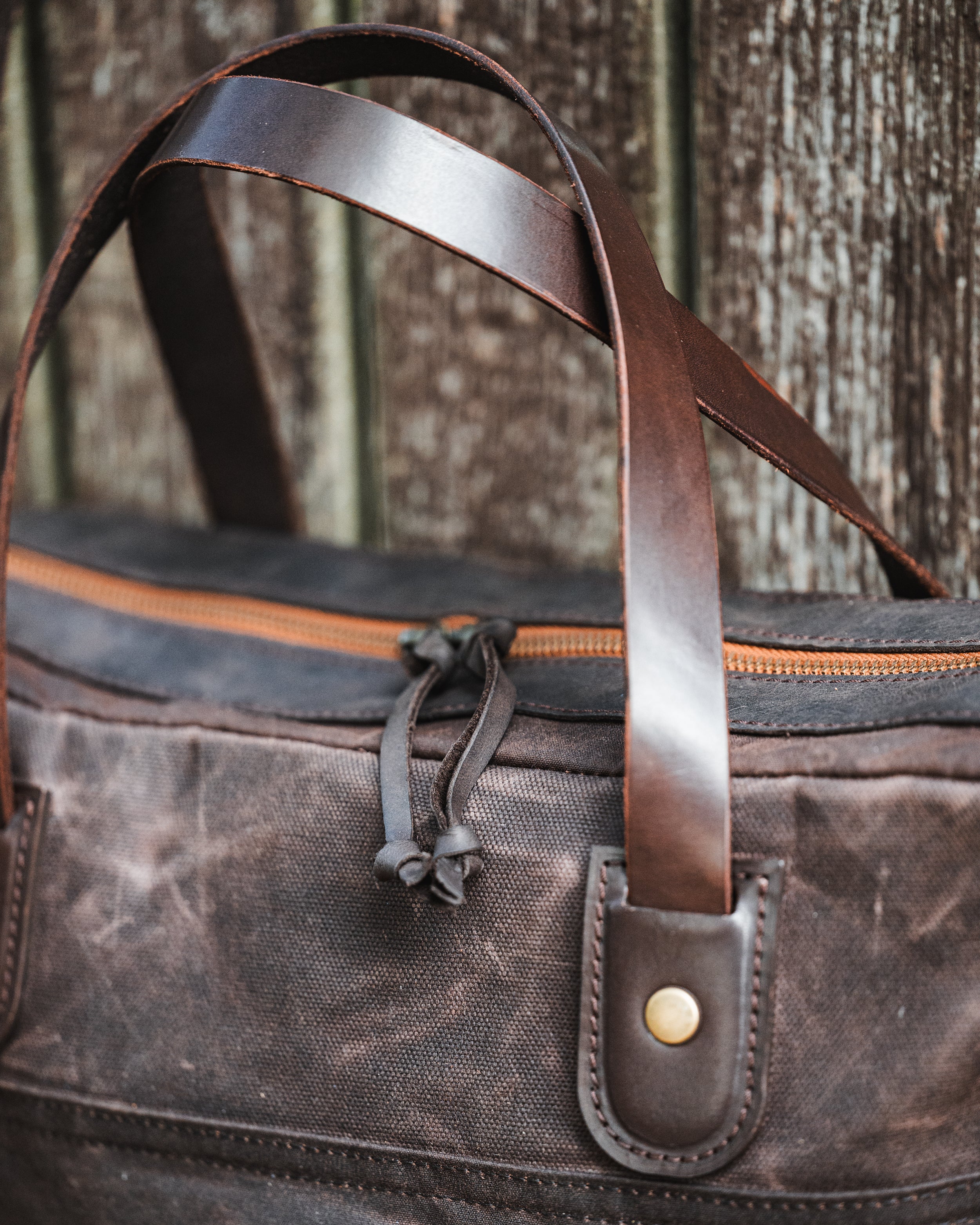Waxed Canvas Briefcase