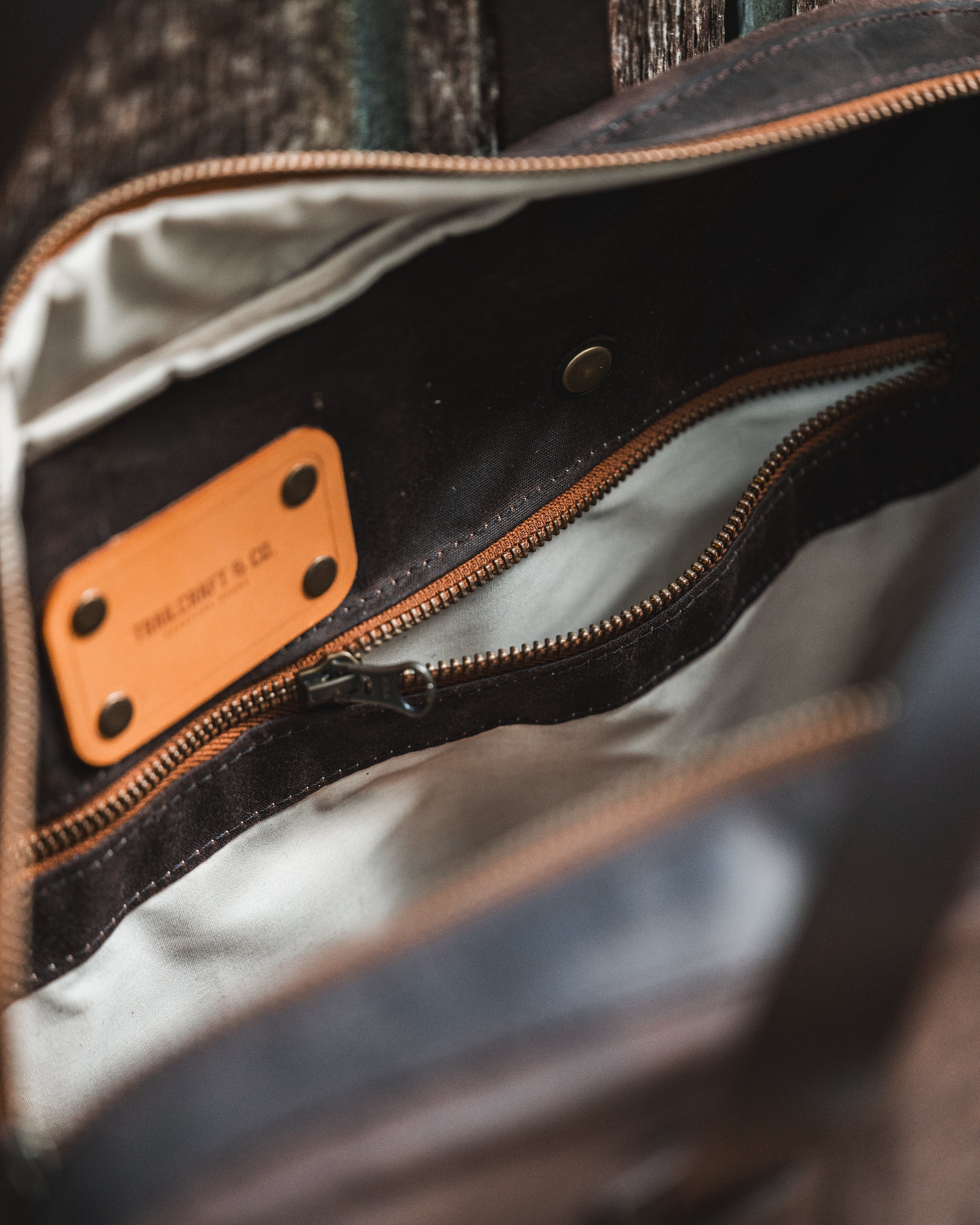 Waxed Canvas Briefcase