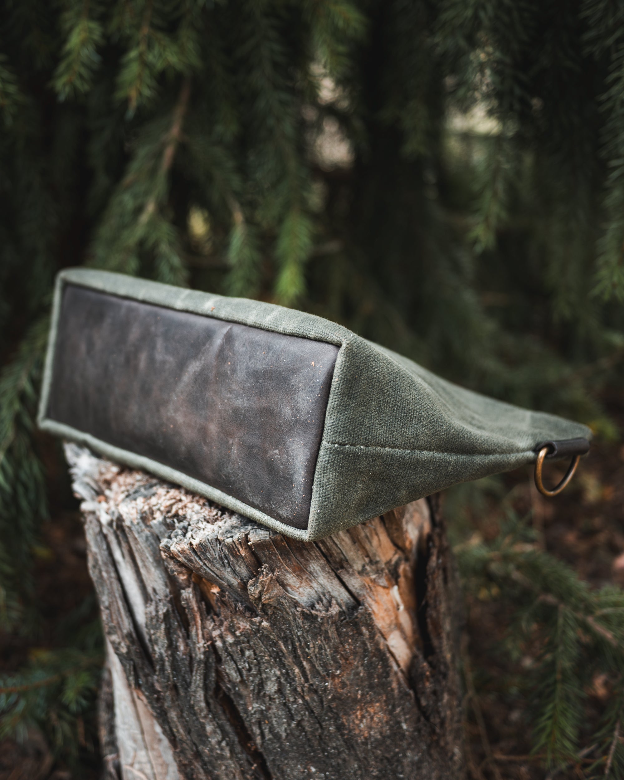 Waxed Canvas Accessory Bag