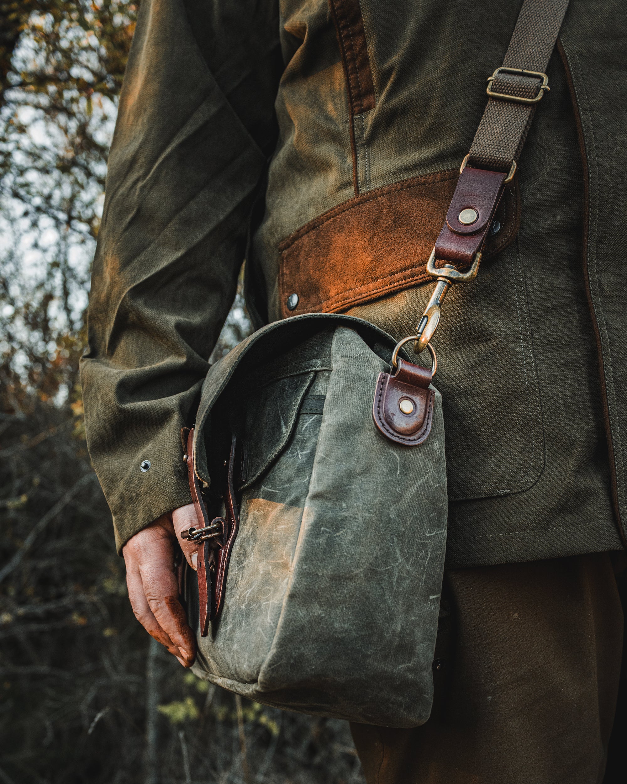Waxed Canvas Field Bag