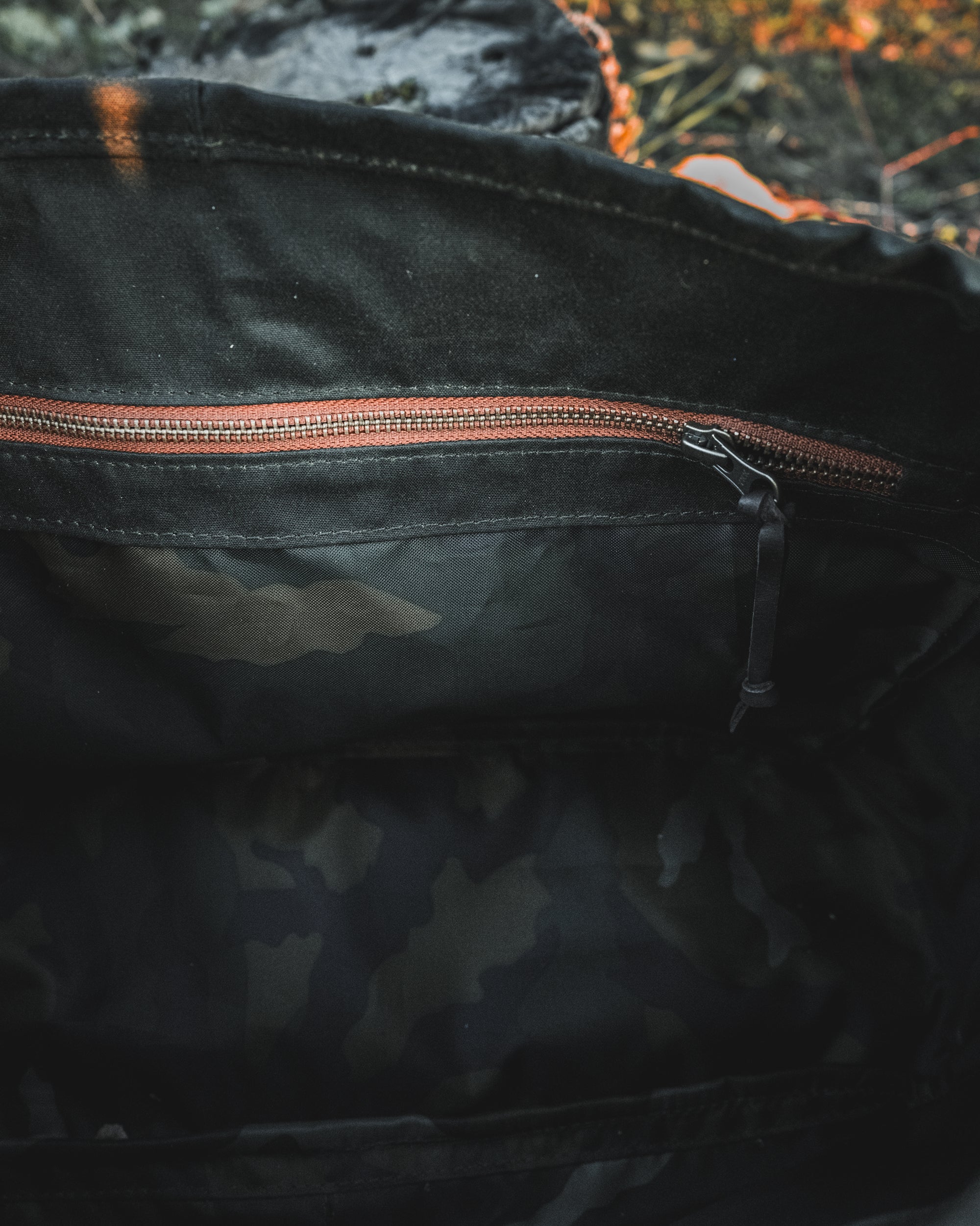 Waxed Canvas Field Bag