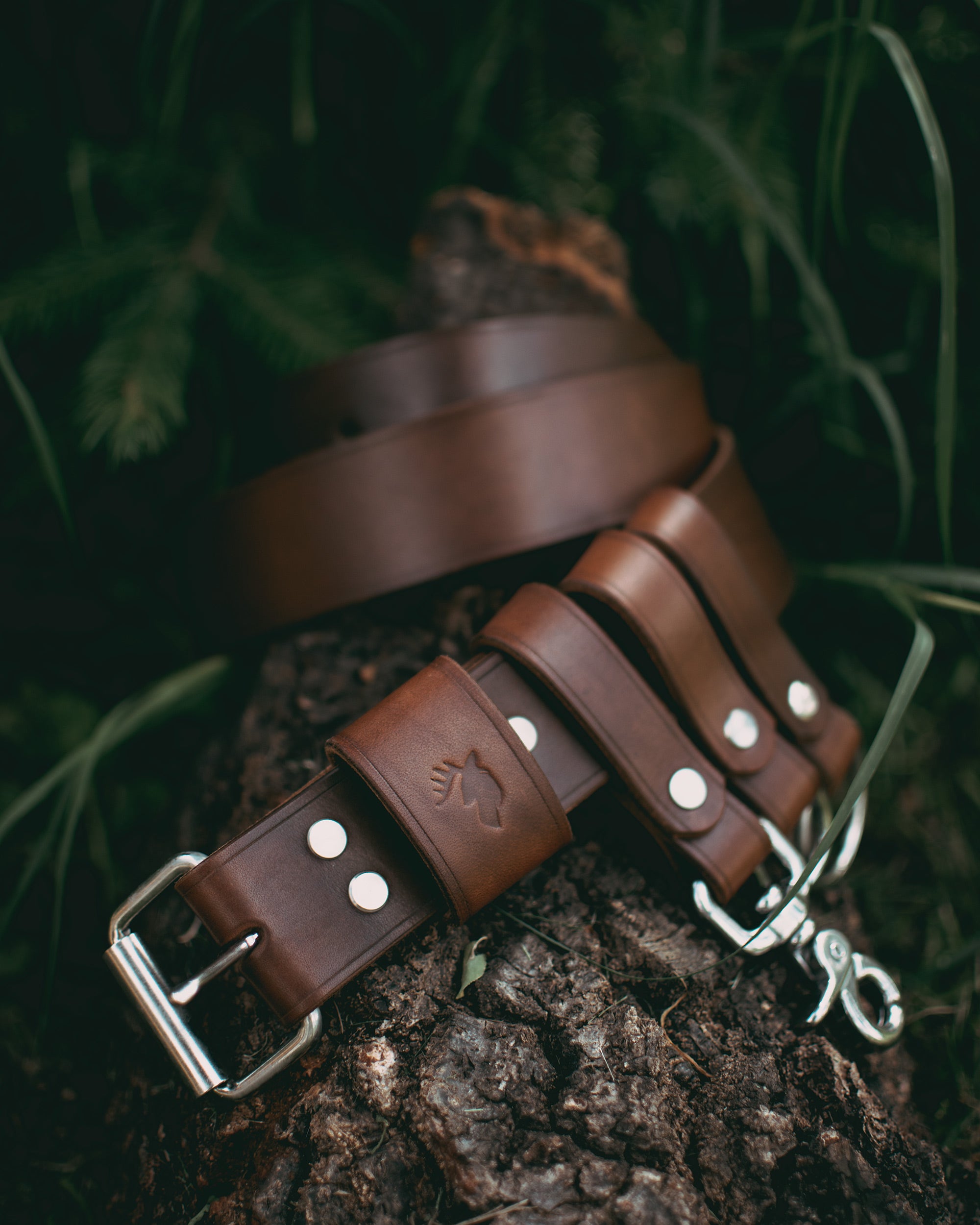 Leather Handmade Bushcraft Utility Belts